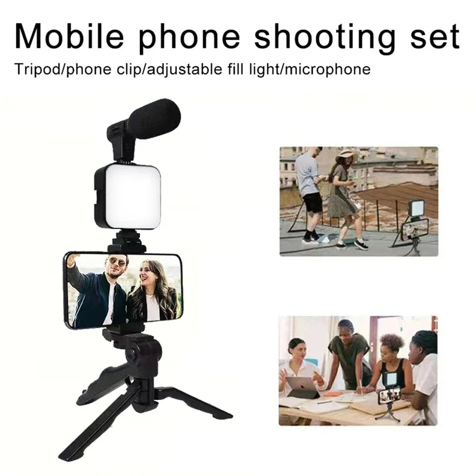 CreatorKit Pro™ – All-in-One Smartphone Vlogging Kit