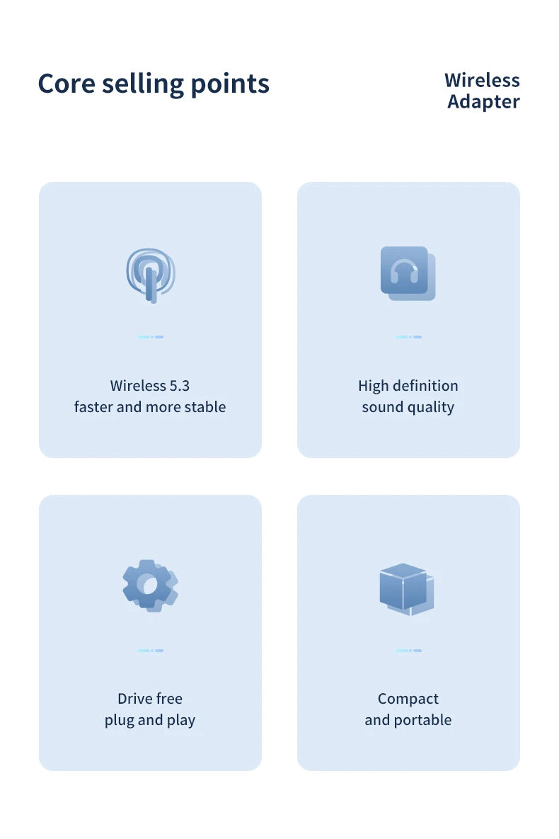 AirLink Pro™ – Bluetooth 5.3 Transmitter & Receiver Adapter