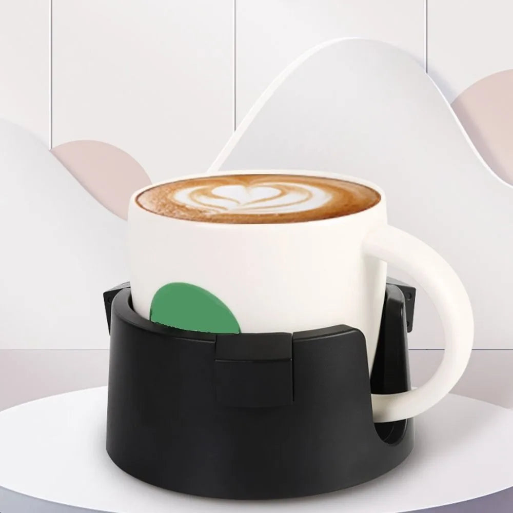 Gadgit Co Anti-Spill Desktop Cup Holder | Suction Mount, Double Slot, Universal