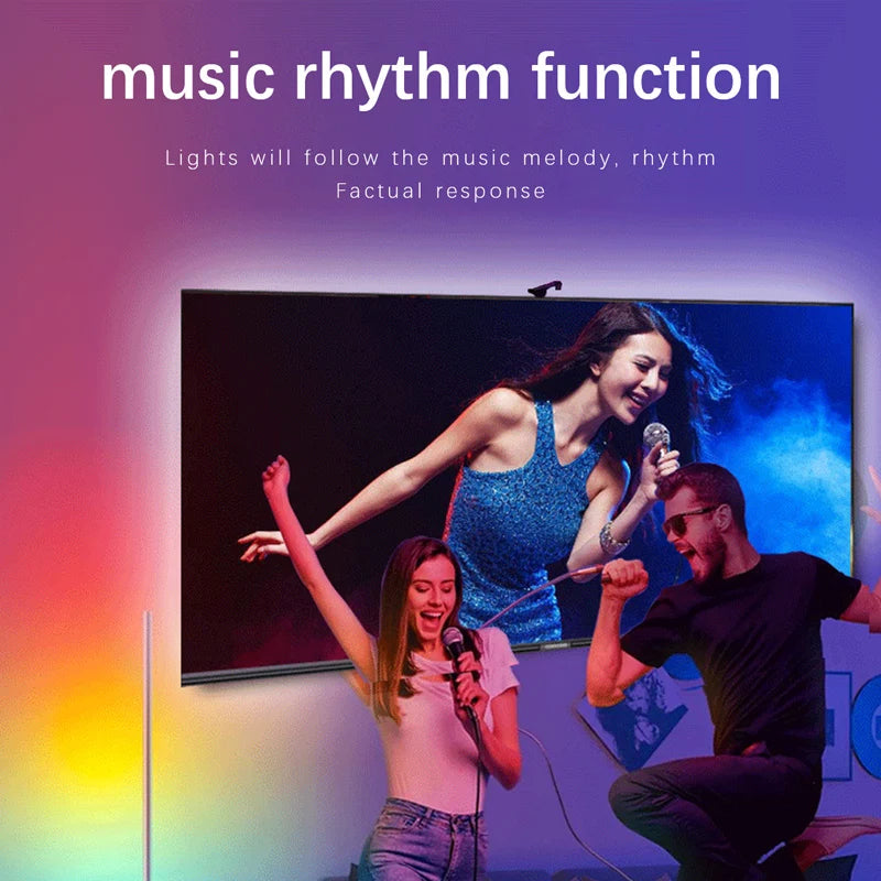 GlowSync Pro™ – Smart RGBIC TV Backlight with Camera