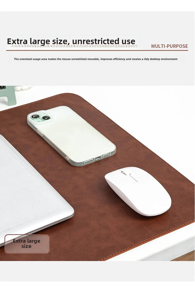 Gadgit Co™ Waterproof PU Leather Desk Mat | Non-Slip, Easy-Clean, 5 Sizes