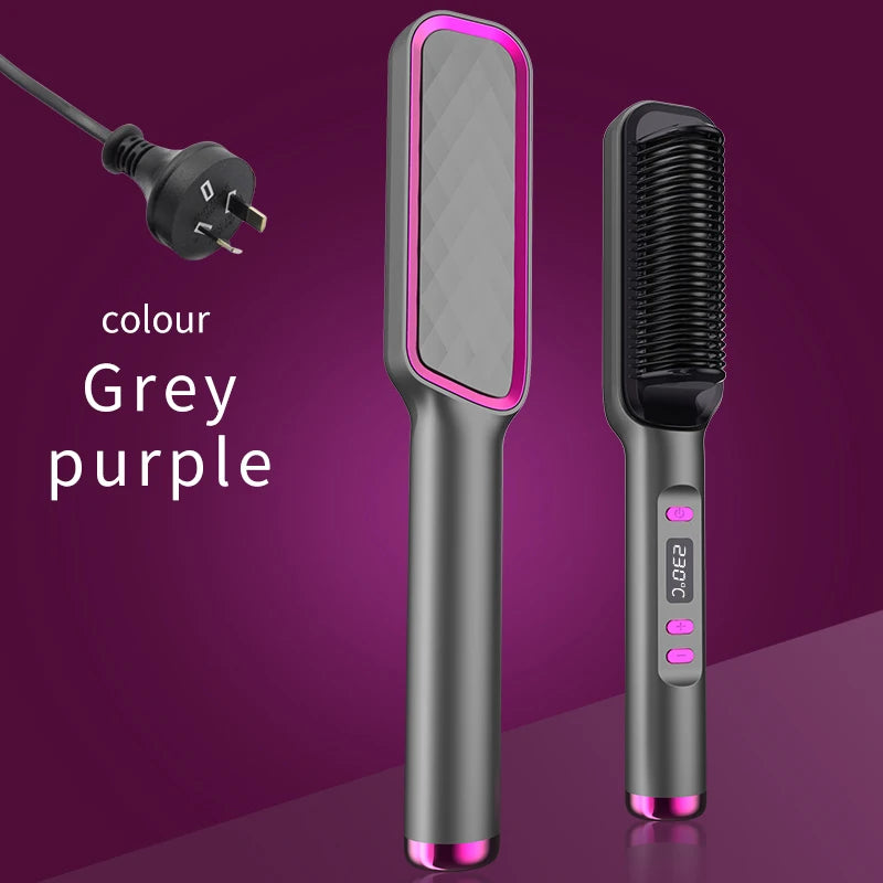 SleekComb Pro™ – Anti-Scald Ionic Straightener