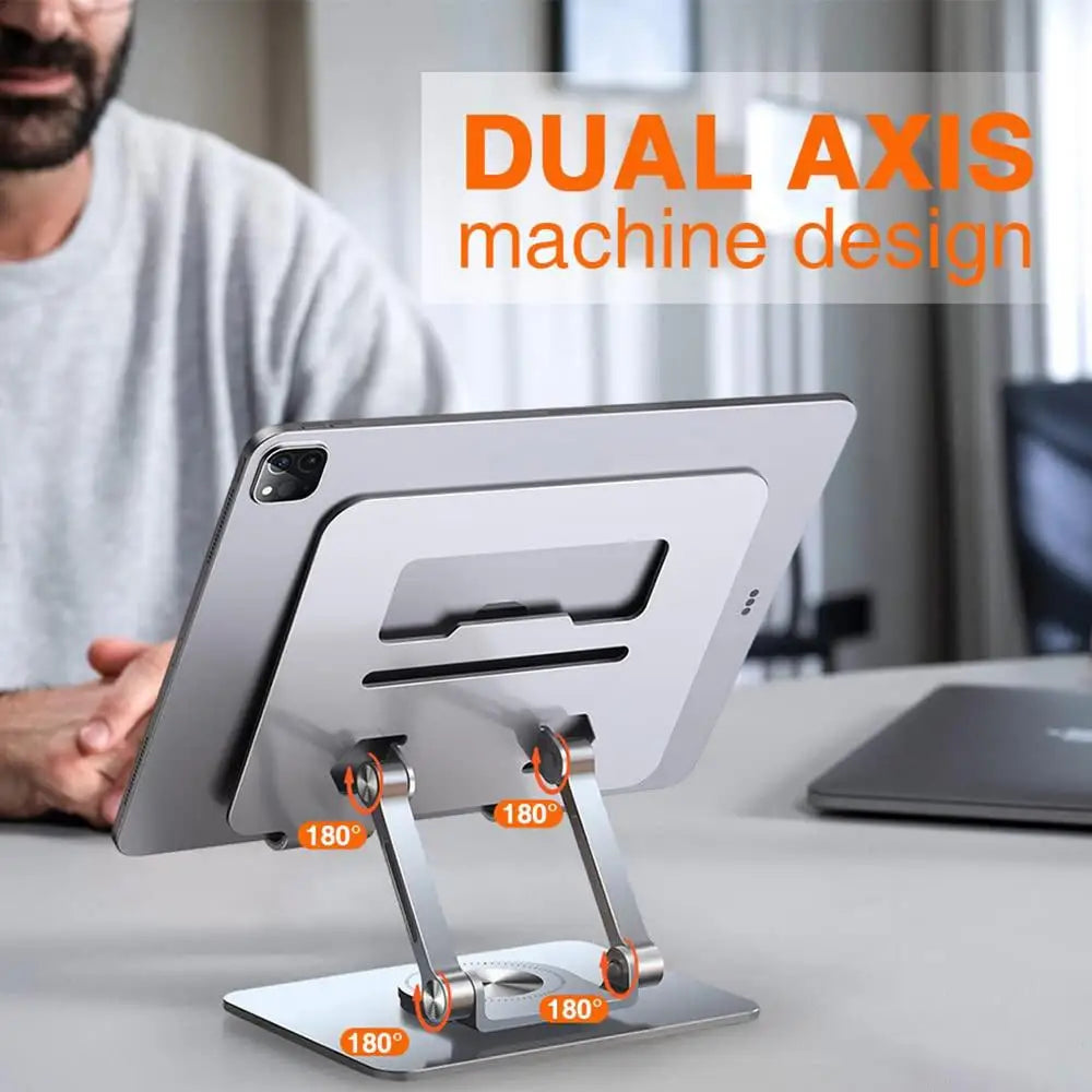 Gadgit Co™ – 360° Adjustable Aluminium Laptop Stand | Foldable, Portable