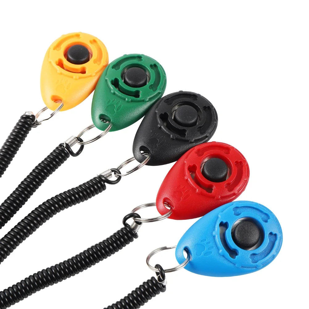 TrainClick™ – Pet Training Clicker with Wrist Strap