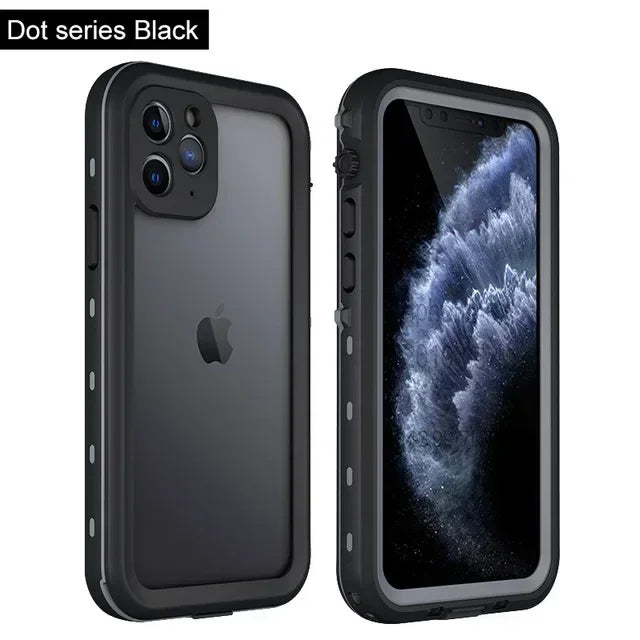 AquaShield Pro™ – IP68 Fully Sealed Waterproof iPhone Case