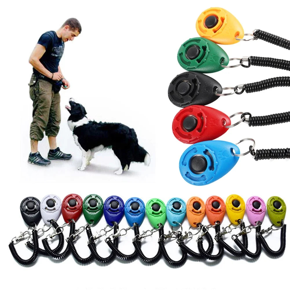 TrainClick™ – Pet Training Clicker with Wrist Strap