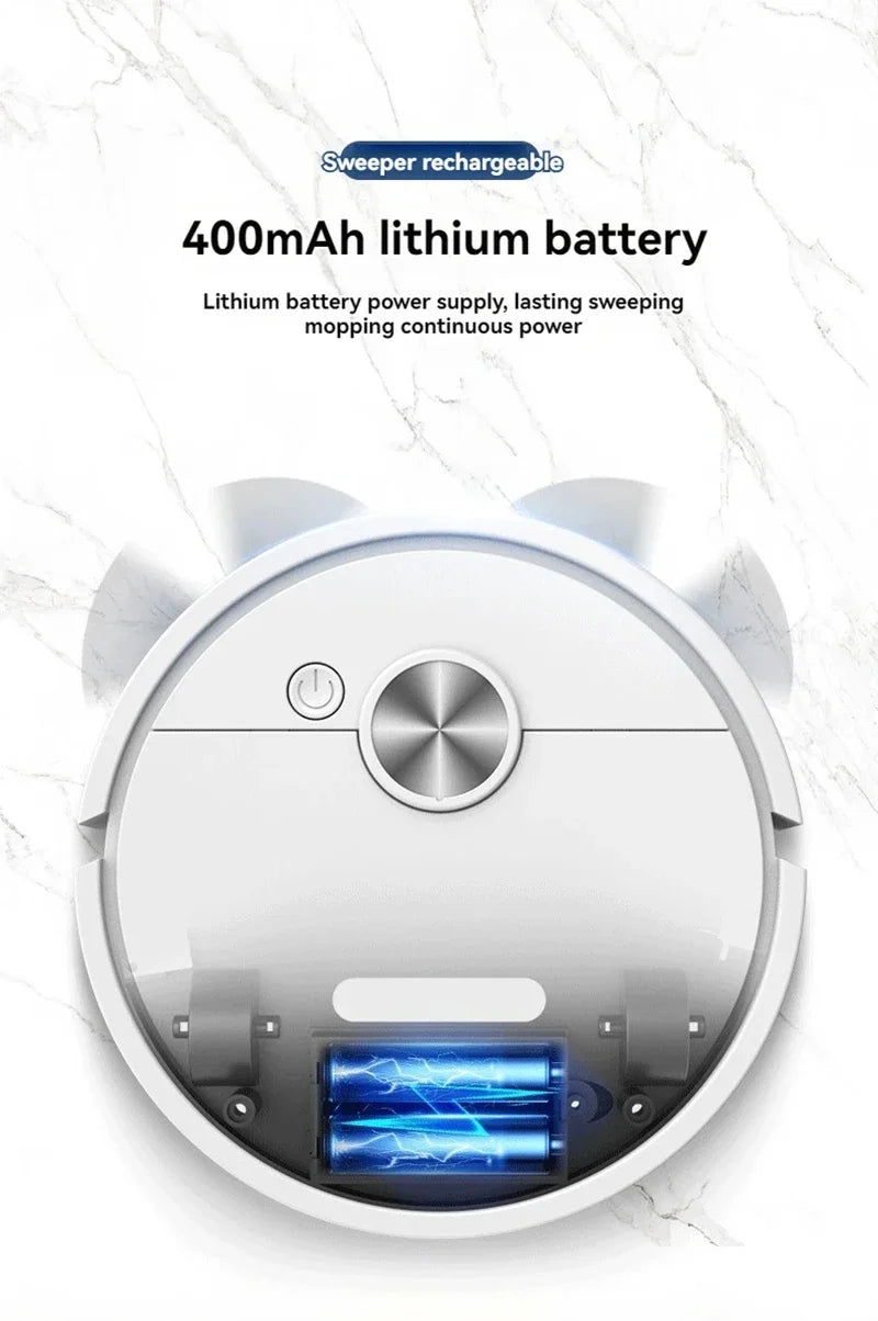 Gadgit Co SwiftBot™ 3-in-1 Robot Vacuum | Sweep, Mop & Suction, 4000Pa