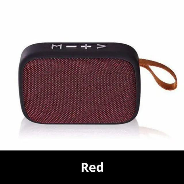 Gadgit Co™ Portable Bluetooth 5.0 Speaker | FM Radio, TF Card, Fabric Design