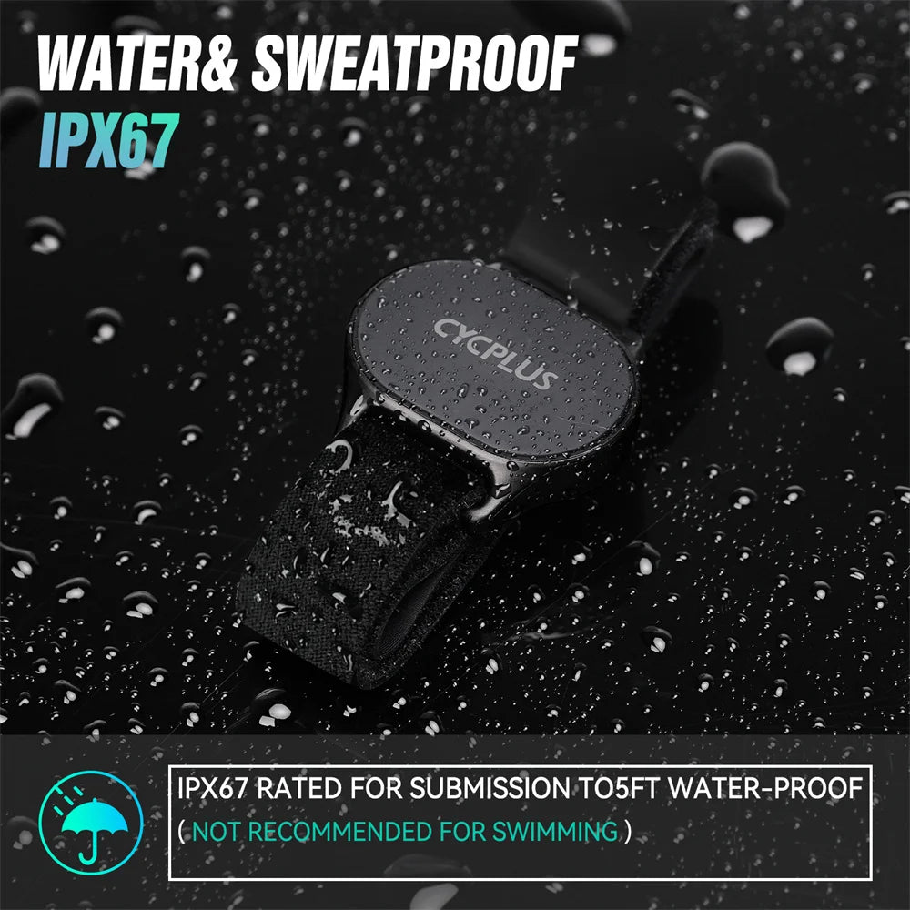 CYCPLUS HR Pro – Bluetooth & ANT+ Heart Rate Armband