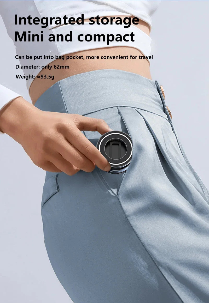 Gadgit Co™ – 360° Magnetic Foldable Phone Holder (Vacuum Suction Mount)