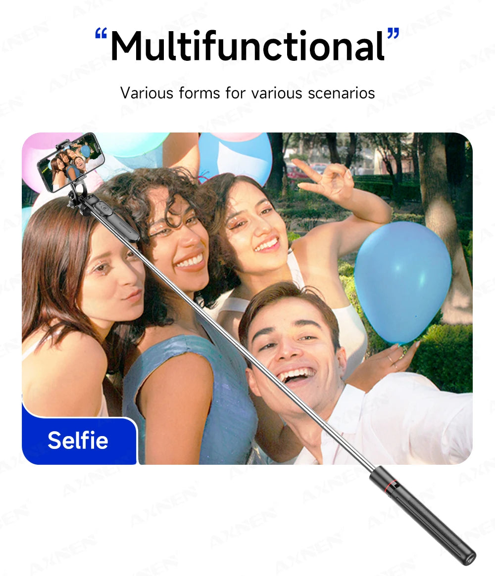 SnapPro X™ – 1708mm Extendable Selfie Tripod