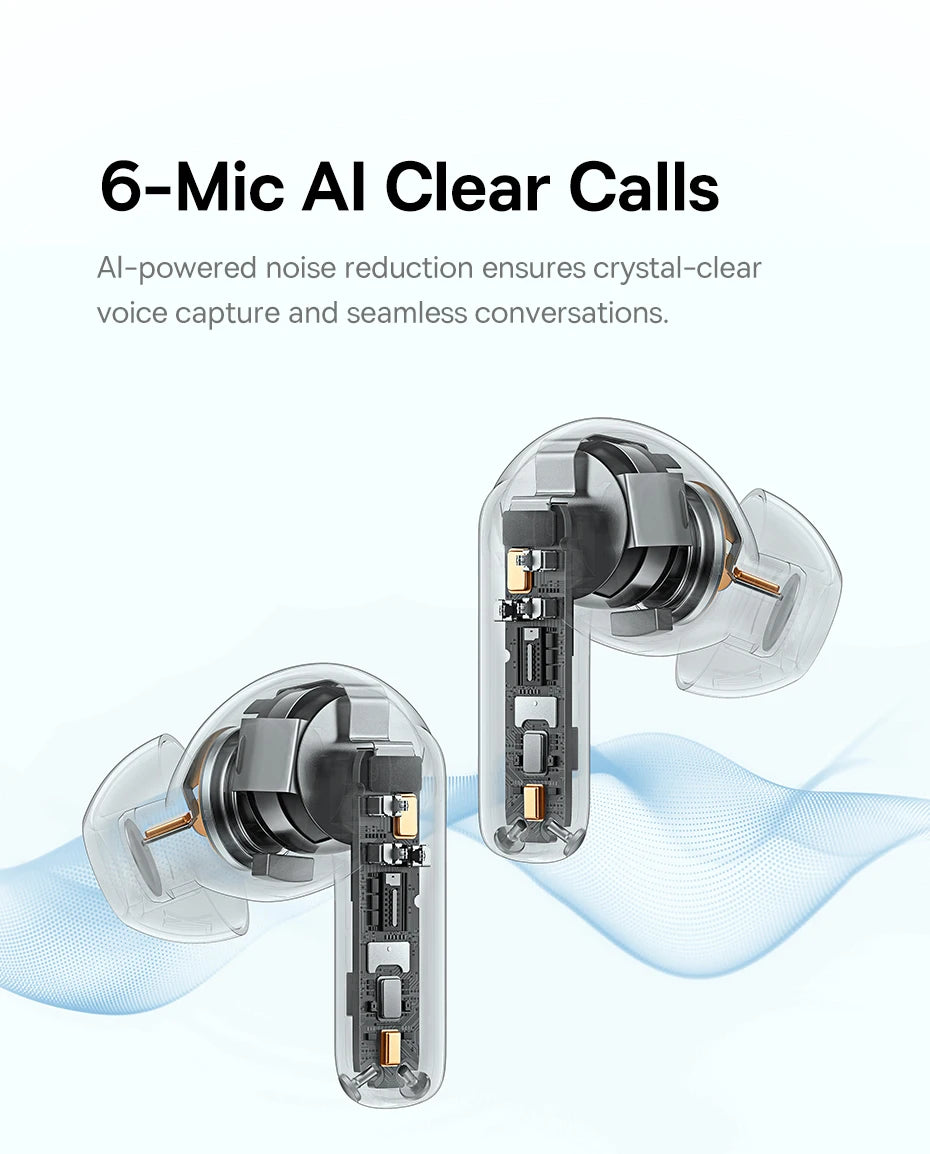 AirBeat Elite™ – ANC Wireless Bluetooth Earbuds
