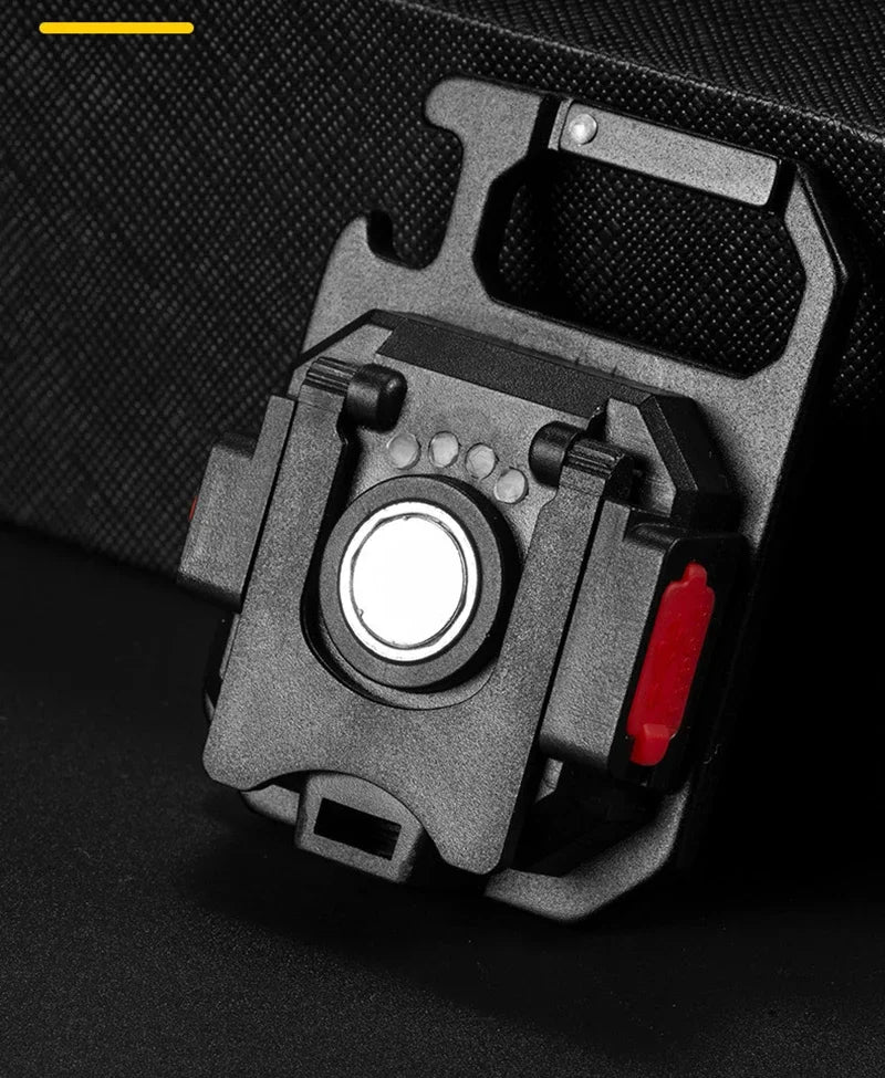 Gadgit Co Mini COB LED Flashlight | 800 Lumens, 7 Modes, Magnetic, Type-C Rechargeable