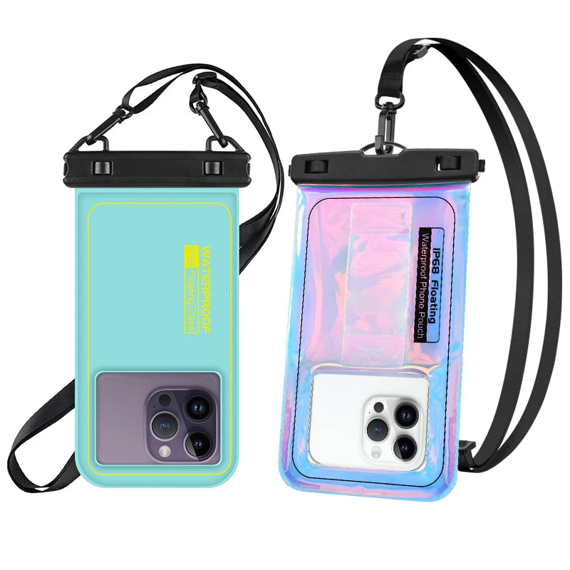 Gadgit Co™ – Floating Waterproof Phone Bag with Crossbody Strap (IPX8)