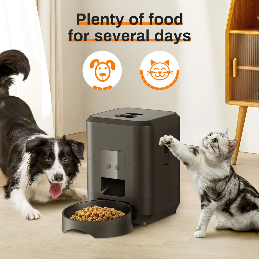 PetFlow Smart™ – Automatic Timed Pet Feeder
