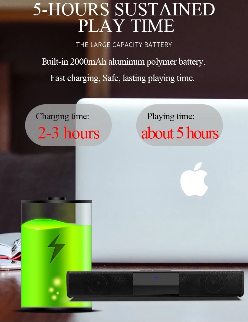 SoundCore Max™ – Portable Wireless Surround Soundbar