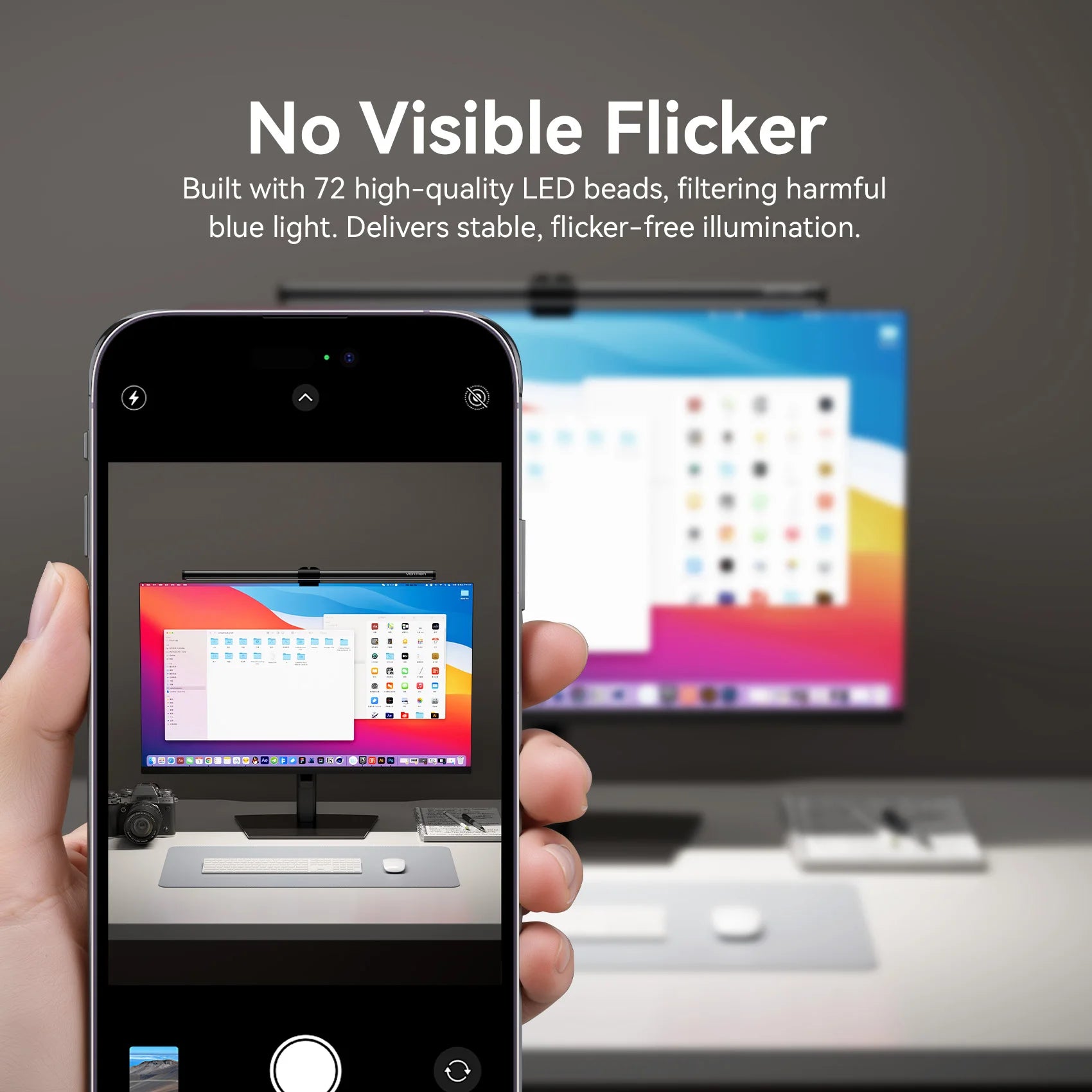 VisionGlow Pro™ – LED Monitor Light Bar