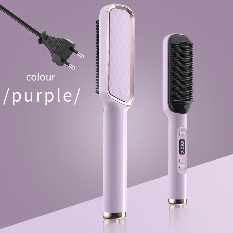 SleekComb Pro™ – Anti-Scald Ionic Straightener