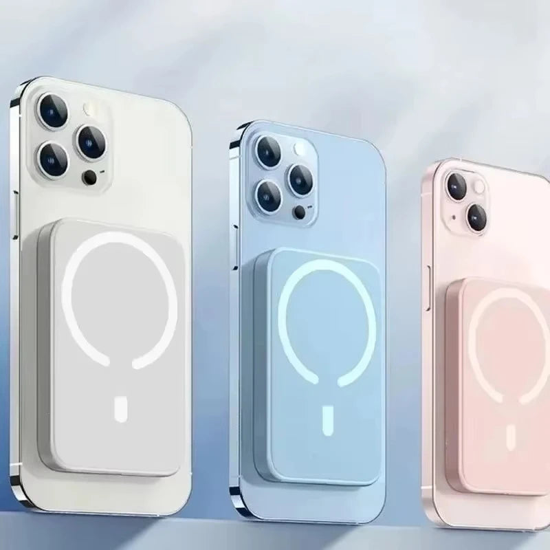 MagCharge Max™ – 50,000mAh Magnetic Wireless Power Bank