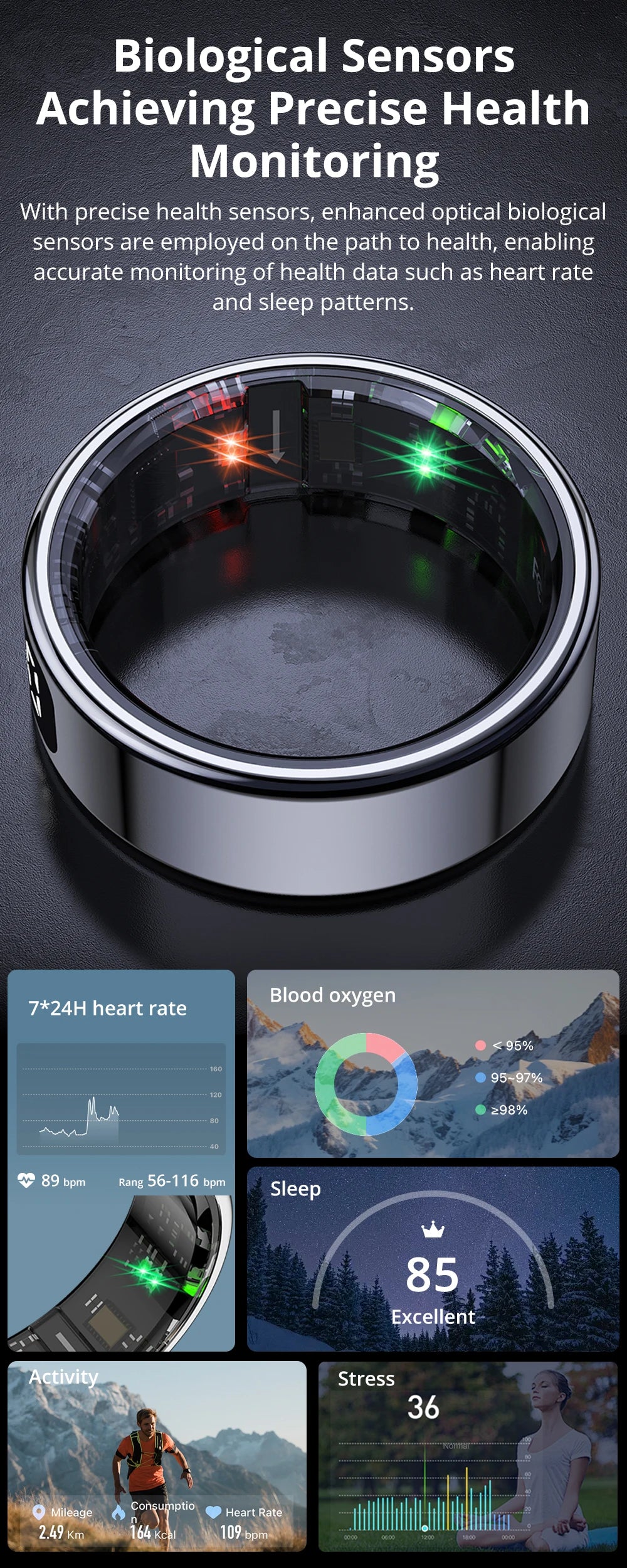 COLMI R12 – Smart Health Ring with Display