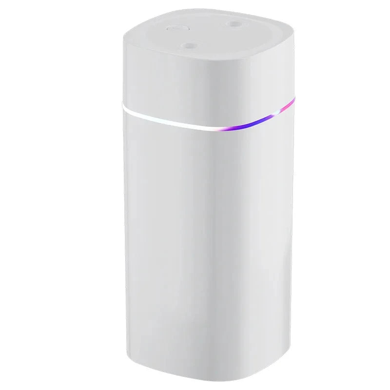 Gadgit Co Dual-Nozzle USB Humidifier | 600ml/h Super Mist, Ultra Quiet, Home & Car