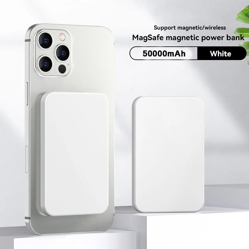 MagCharge Max™ – 50,000mAh Magnetic Wireless Power Bank