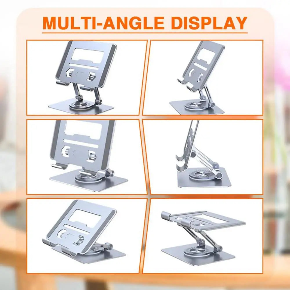 Gadgit Co™ – 360° Adjustable Aluminium Laptop Stand | Foldable, Portable