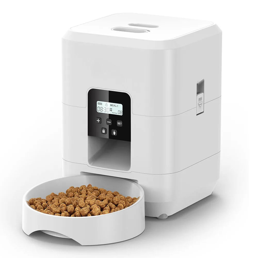 PetFlow Smart™ – Automatic Timed Pet Feeder