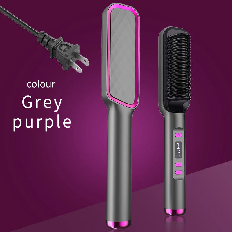 SleekComb Pro™ – Anti-Scald Ionic Straightener