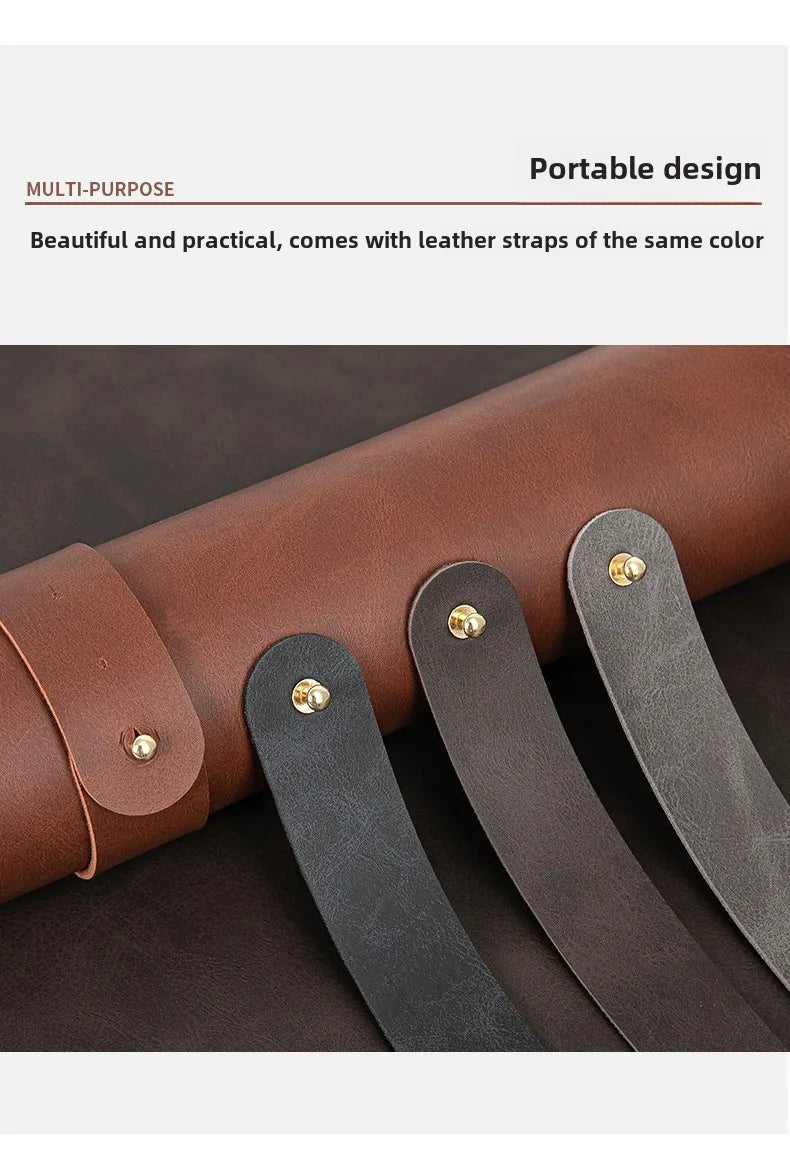 Gadgit Co™ Waterproof PU Leather Desk Mat | Non-Slip, Easy-Clean, 5 Sizes