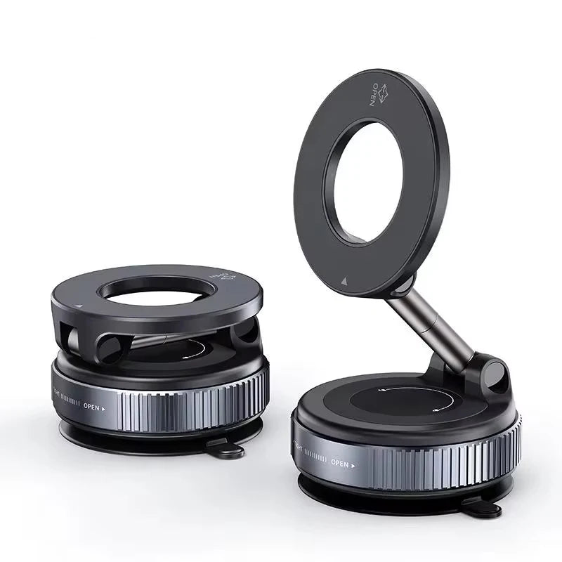 Gadgit Co™ – 360° Magnetic Foldable Phone Holder (Vacuum Suction Mount)