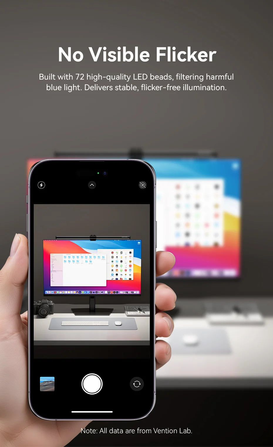 VisionGlow Pro™ – LED Monitor Light Bar