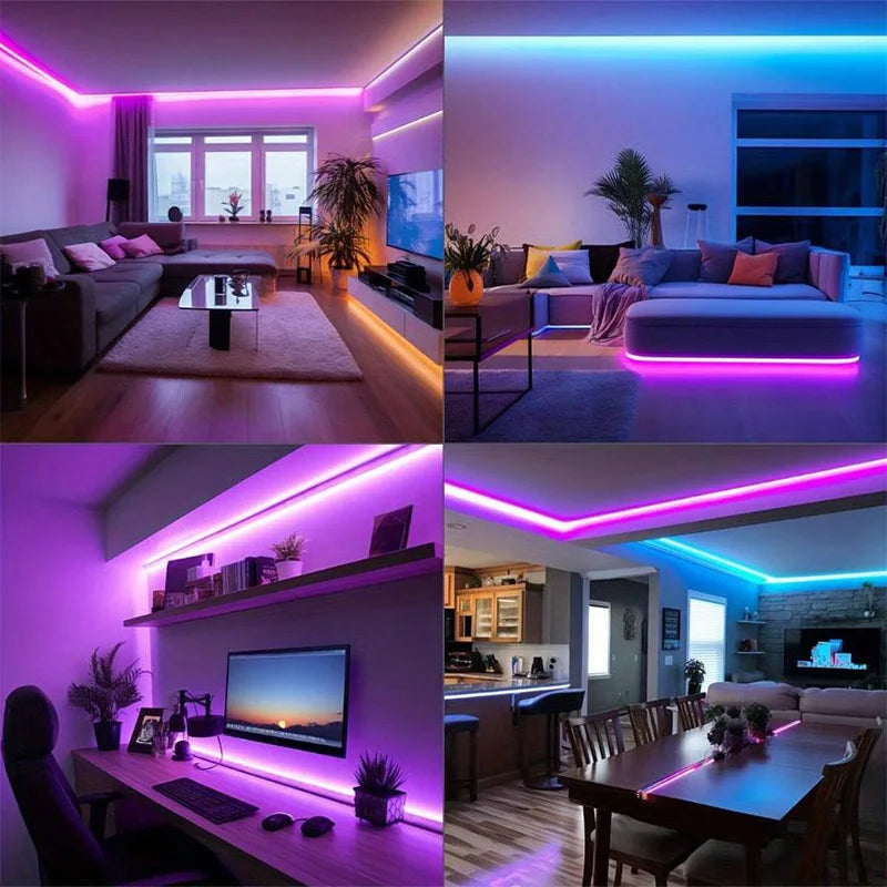 Gadgit Co™ – RGB LED Light Strip | App, WiFi, Bluetooth & IR Control