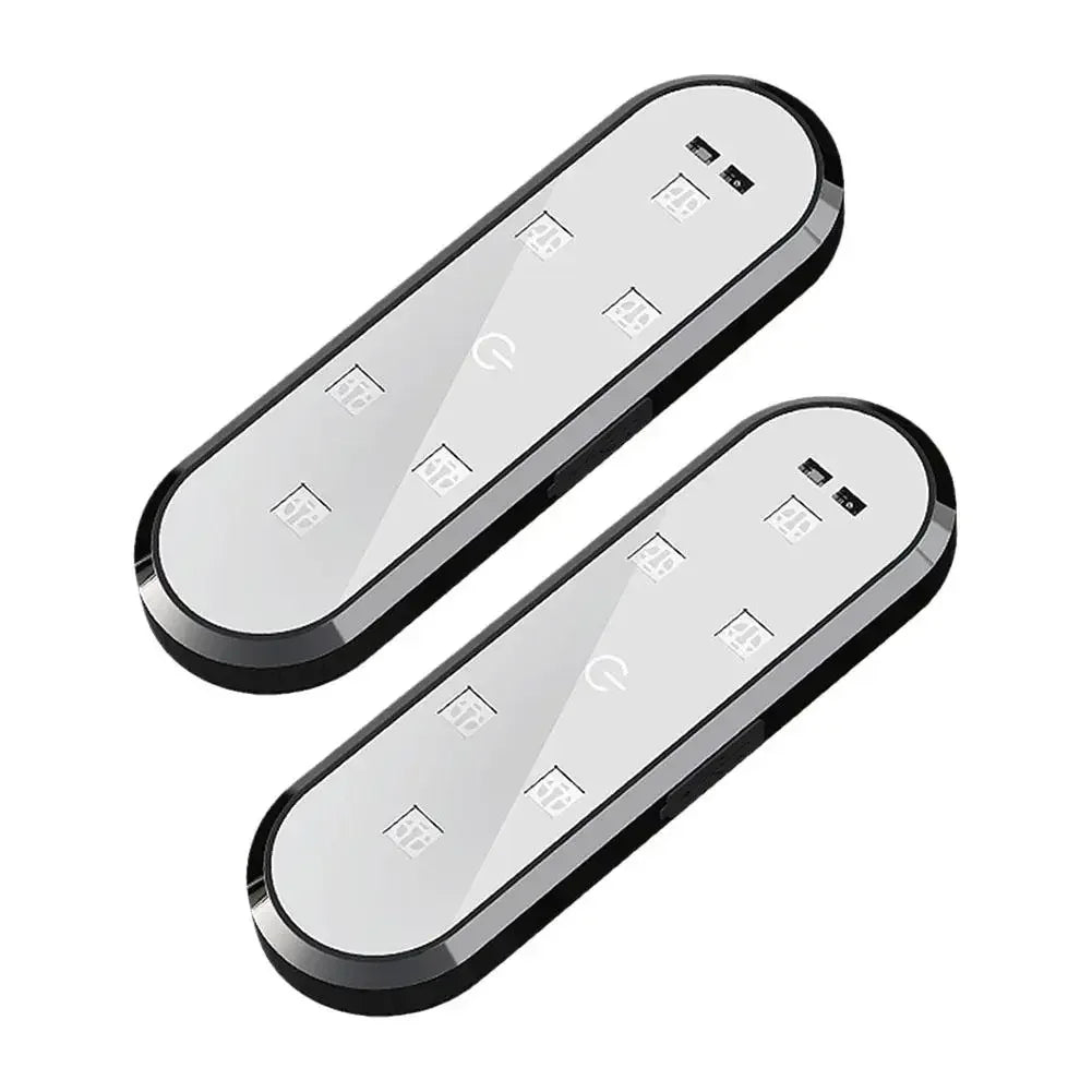 Gadgit Co RGB Car Door Warning Lights | Wireless, Auto Sensor, 2pcs