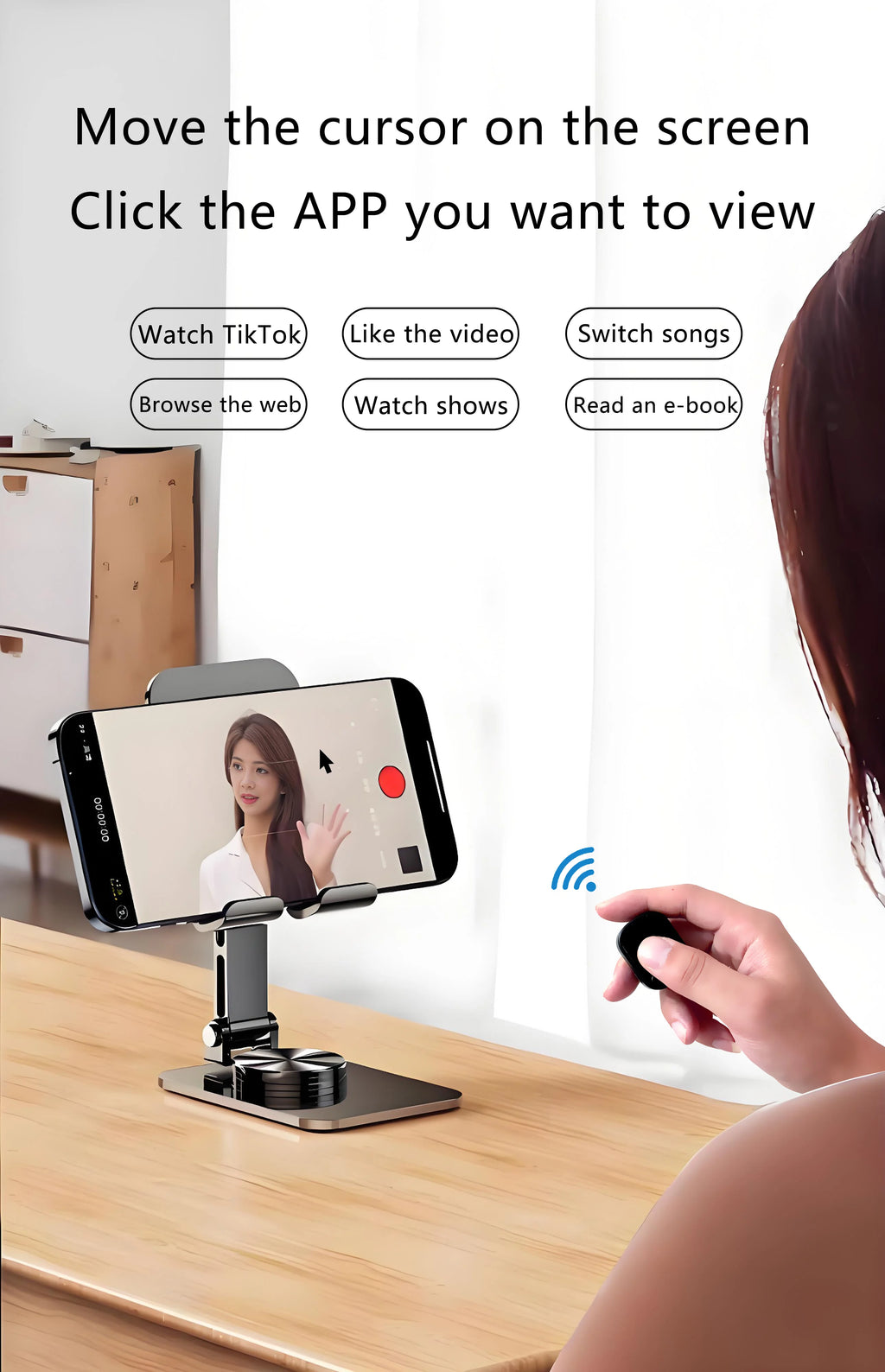 ScrollRing Pro™ – Smart Touch Remote Clicker