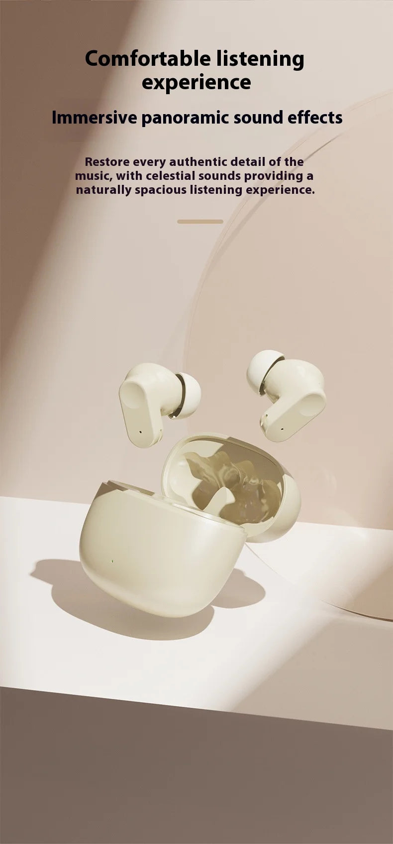 AirBeat Pro™ Wireless Earbuds | Bluetooth 5.3, ANC, 20Hr Battery