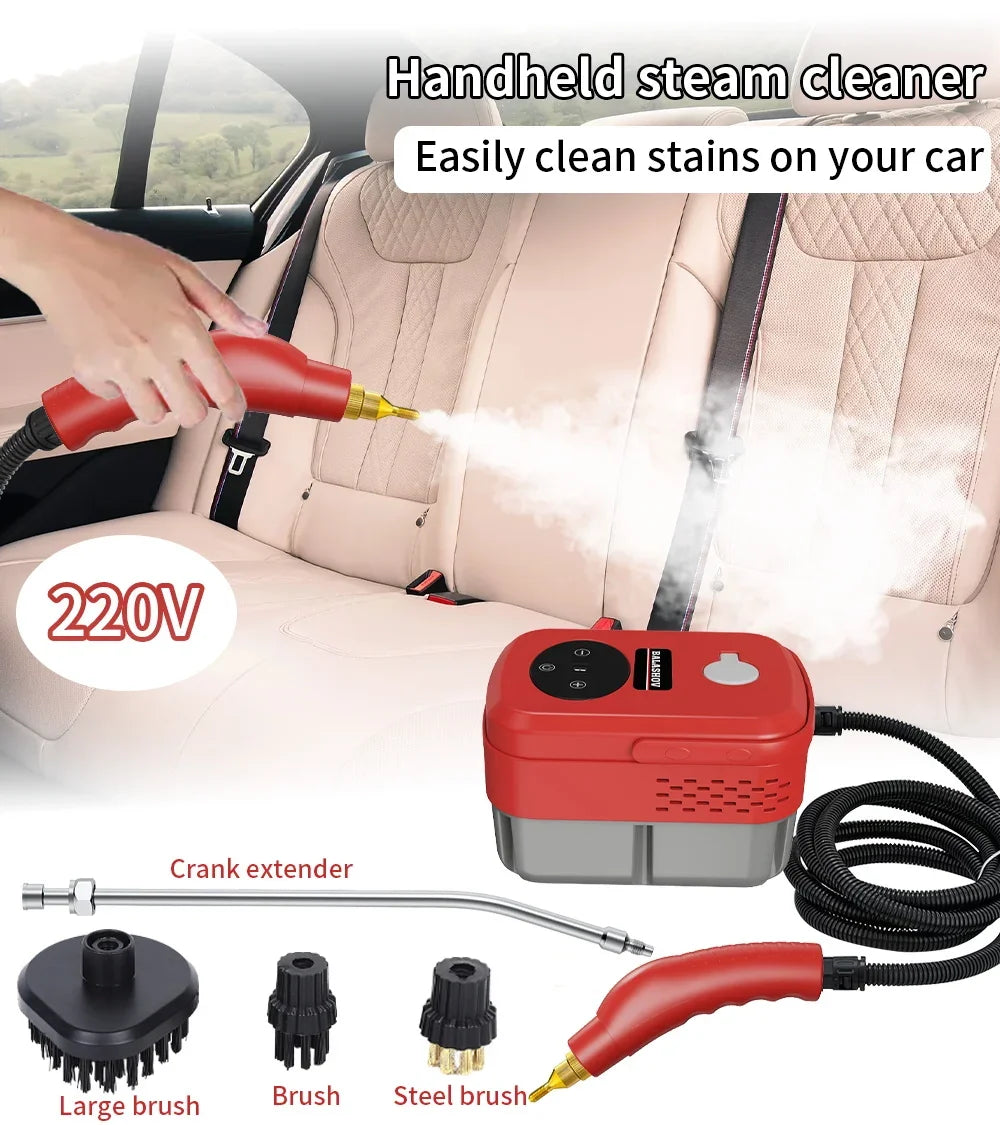 SteamMaster Pro™ – 2500W High-Power Handheld Steam Cleaner