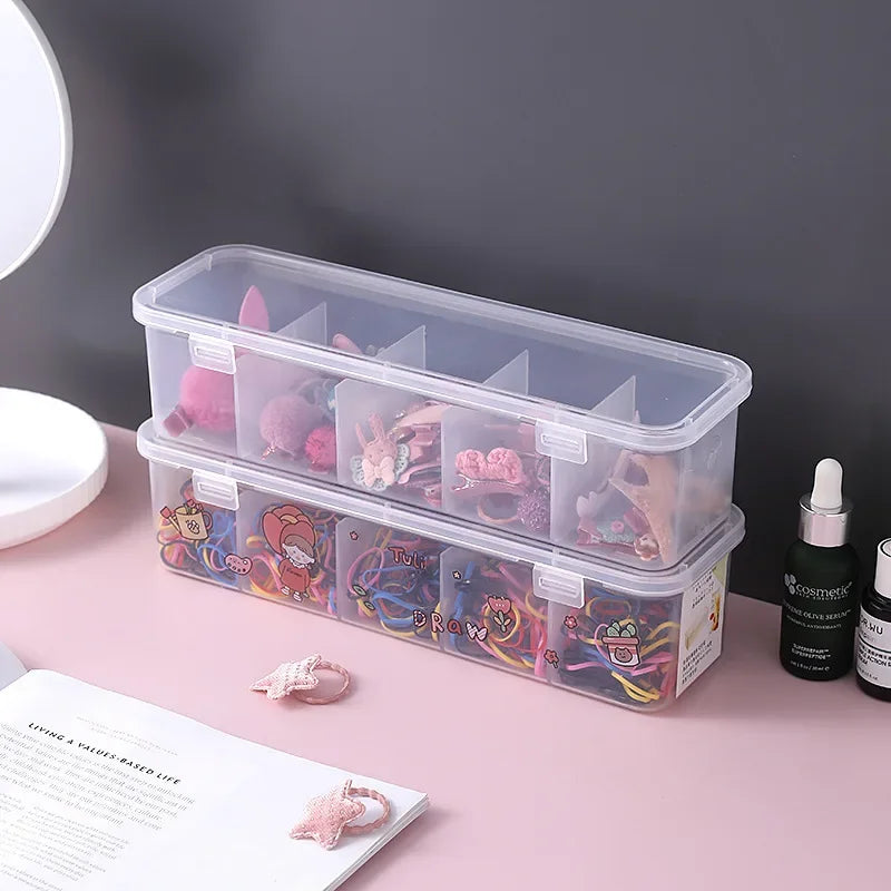 Gadgit Co™ – Transparent Cable & Accessory Organizer Box (Small, Medium, Large)