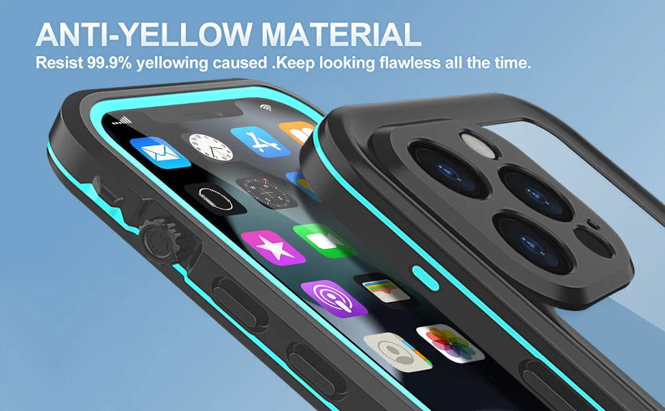 AquaShield Pro™ – IP68 Fully Sealed Waterproof iPhone Case