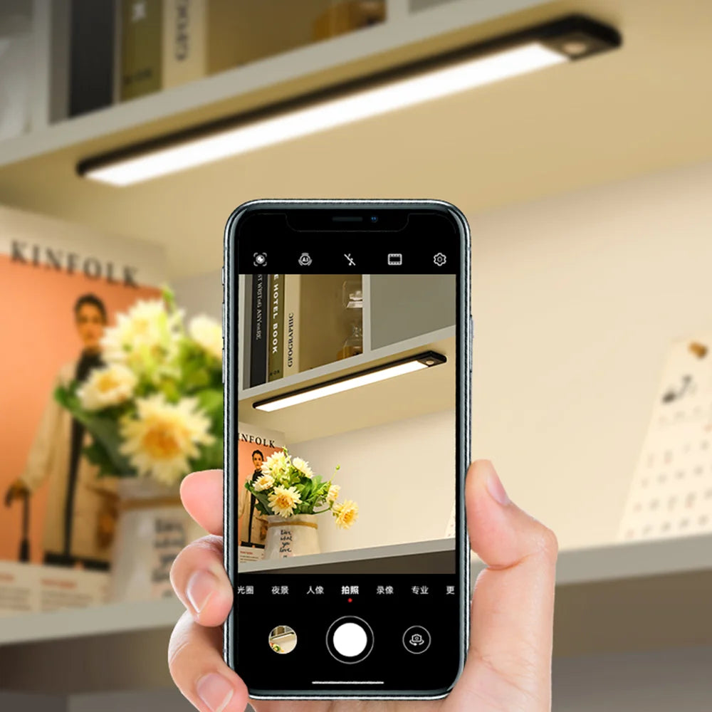 Gadgit Co Aluminum Motion Sensor LED Bar Light | 3 Colour Temps, Dimmable, 5 Sizes
