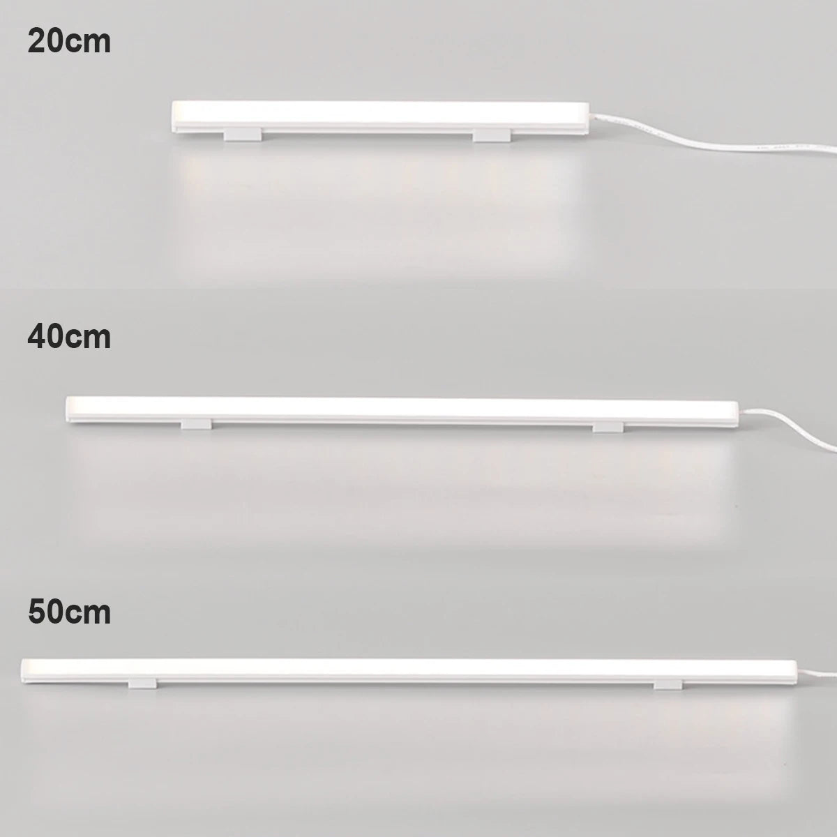 Gadgit Co Magnetic USB LED Bar Light | Dimmable, 3 Colour Temps, 3 Sizes