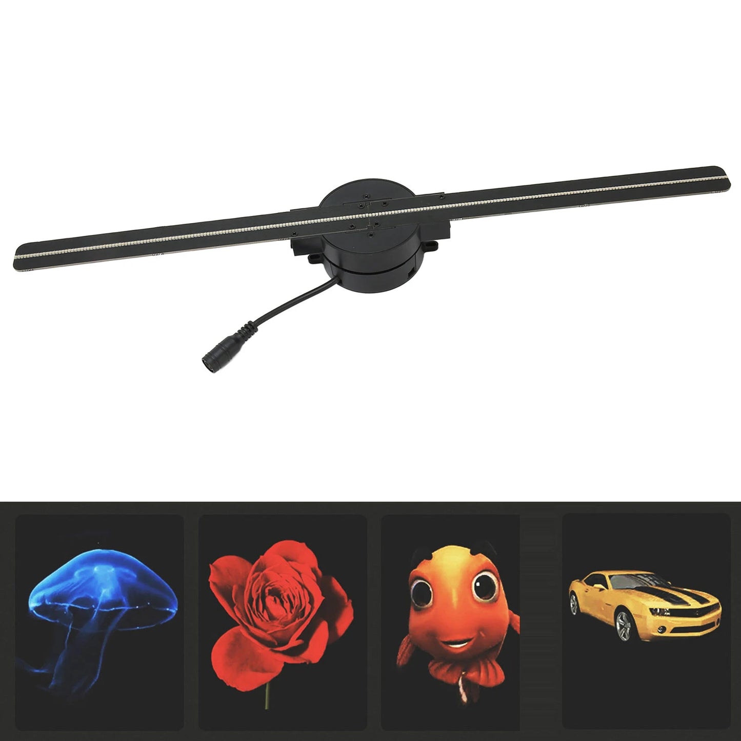 Gadgit Co™ – 16.5" WiFi 3D Hologram Fan Projector
