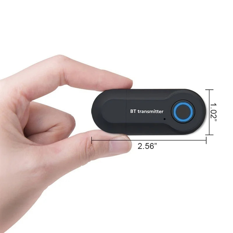 Gadgit Co™ – Bluetooth 4.2 Audio Transmitter (3.5mm & USB)
