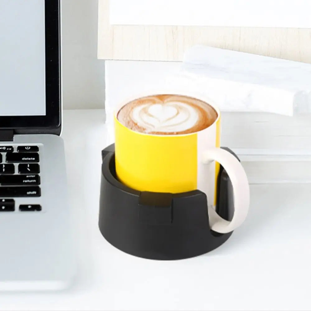 Gadgit Co Anti-Spill Desktop Cup Holder | Suction Mount, Double Slot, Universal