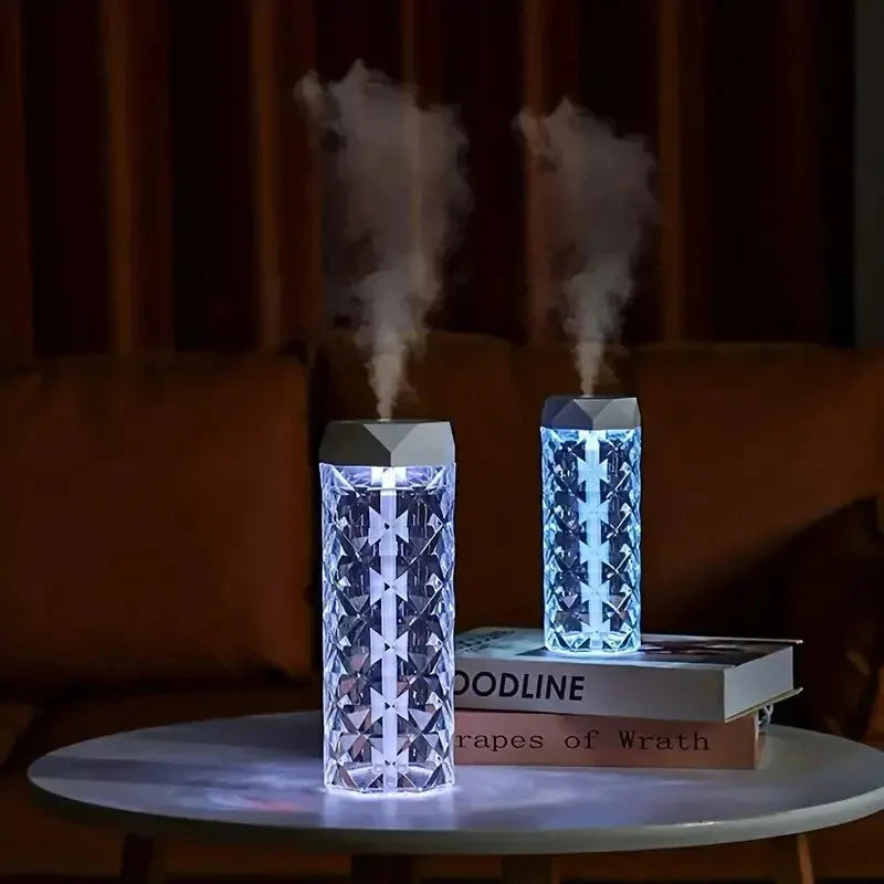 Gadgit Co 400ml USB Humidifier & Aroma Diffuser | RGB Mood Light, Home & Car