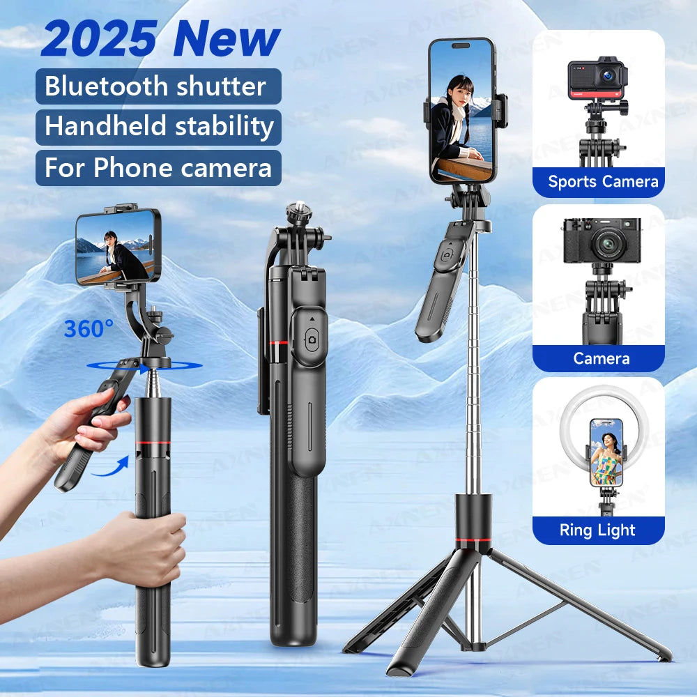 SnapPro X™ – 1708mm Extendable Selfie Tripod