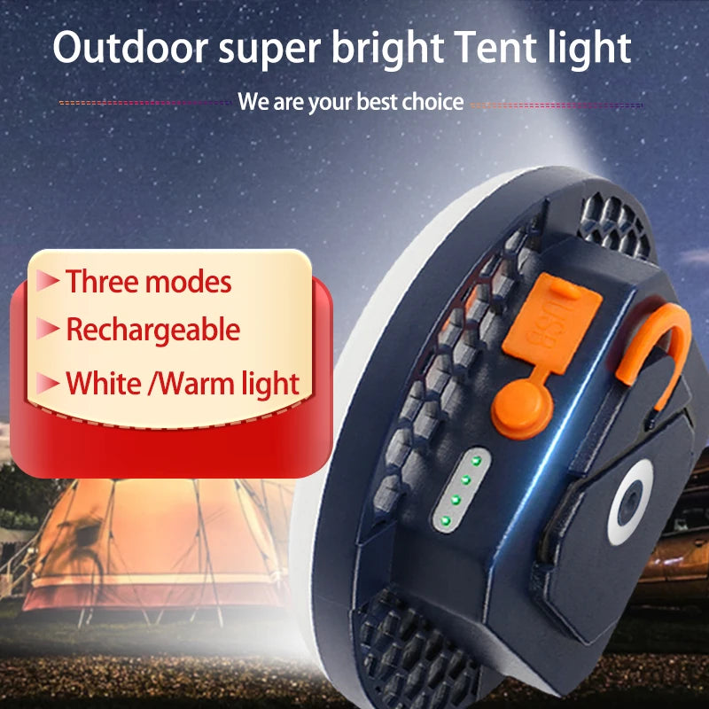 Gadgit Co Rechargeable LED Camping Lantern | Phone Charger, 10hr Battery, 2 Sizes