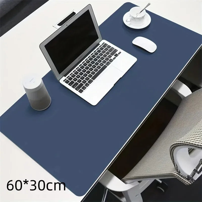 Gadgit Co™ PU Leather Desk & Gaming Mouse Pad | 60×30cm, Non-Slip, Waterproof