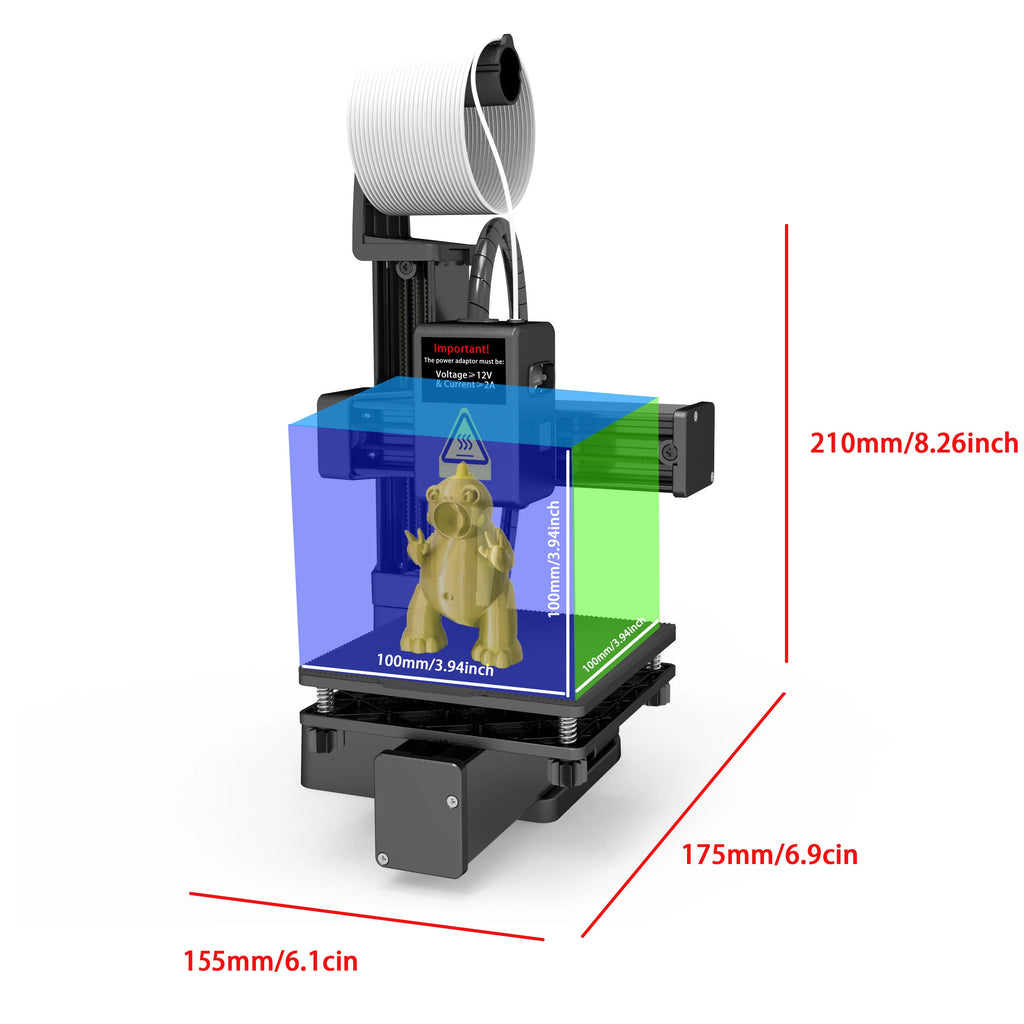EasyThreed Entry™ – Compact Beginner 3D Printer