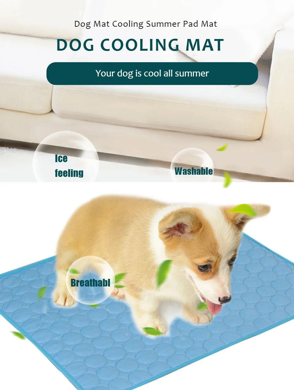 CoolPaw Pro™ – Summer Cooling Pet Mat
